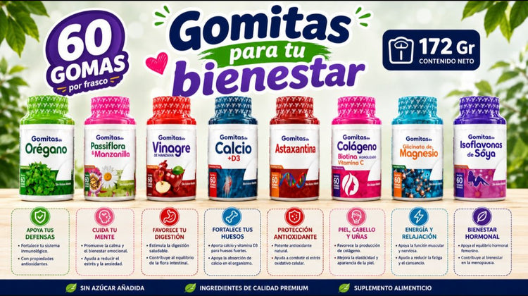 Línea de Gomitas Funcionales