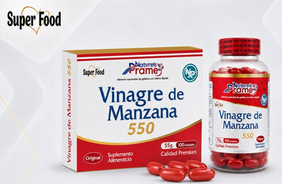 Vinagre de Manzana 550 mg