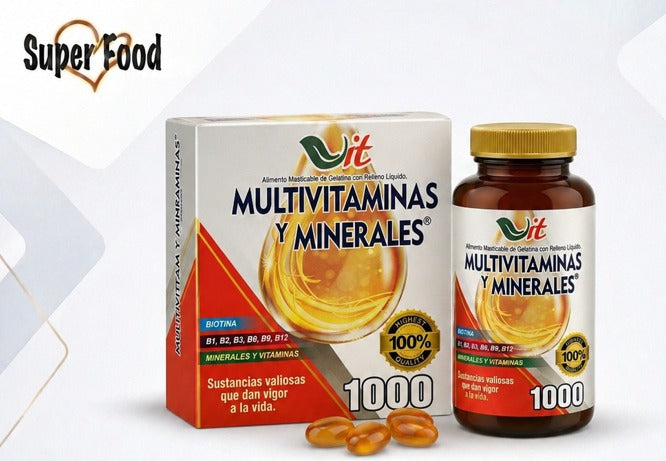 Multivitaminas y Minerales 1000