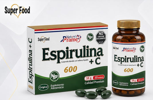 Espirulina + C 600