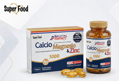 Calcio + Magnesio + Zinc 1000 mg